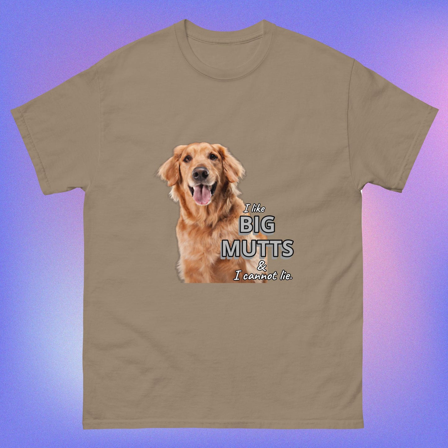 I like Big Mutts Unisex classic tee - Golden Retriever