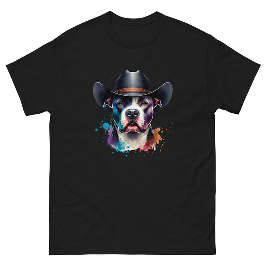 Country Western short-sleeved t-shirt - Pitbull