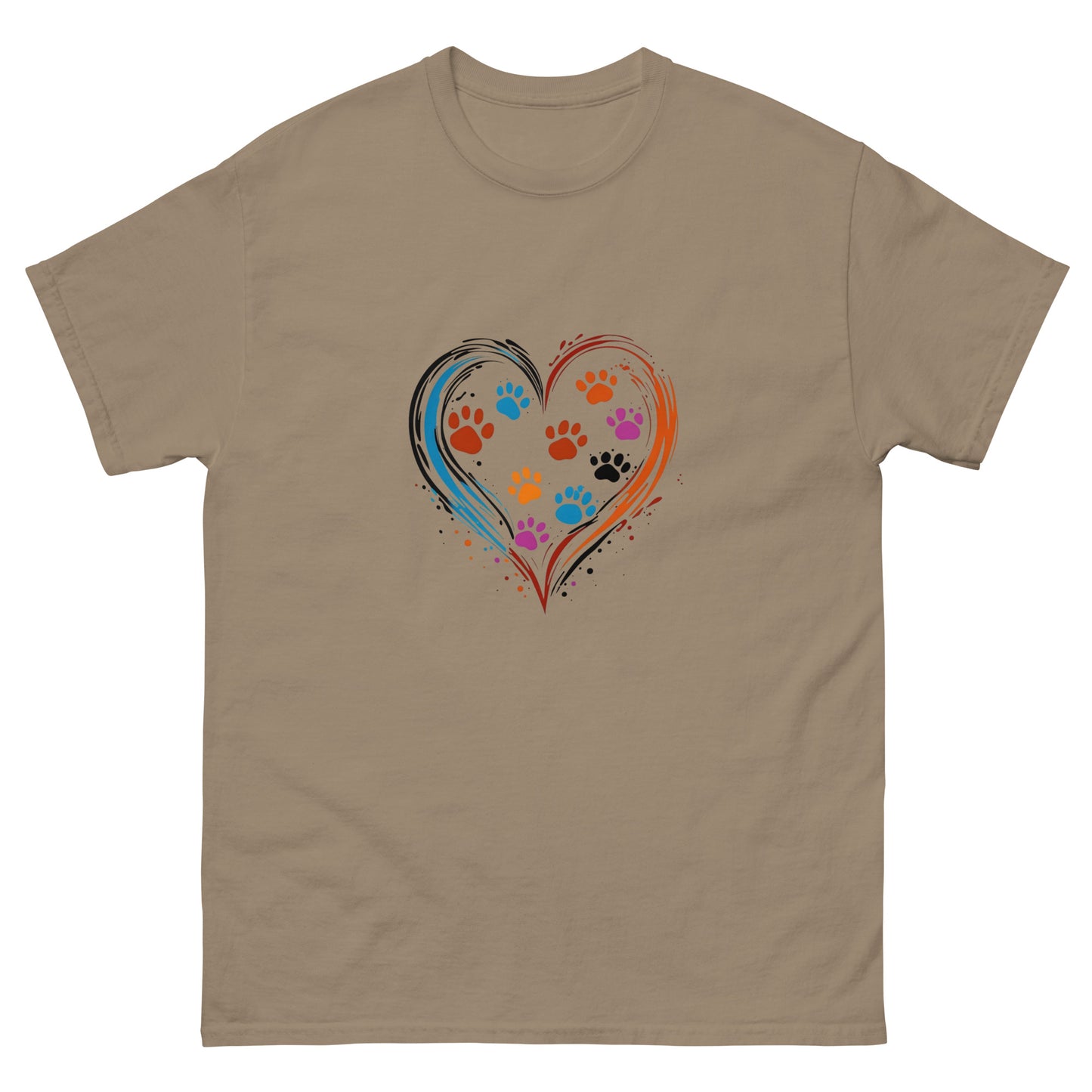 Pawprints on My Heart Unisex classic tee