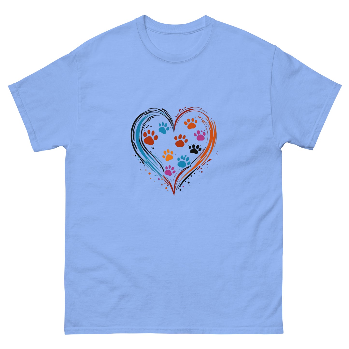 Pawprints on My Heart Unisex classic tee