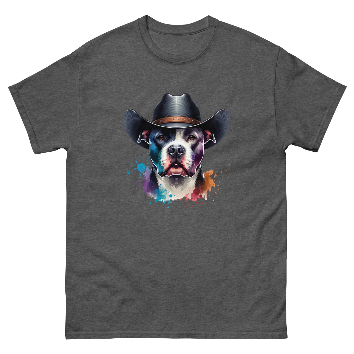 Country Western short-sleeved t-shirt - Pitbull