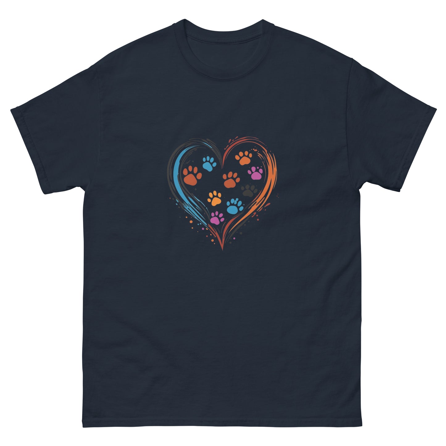 Pawprints on My Heart Unisex classic tee