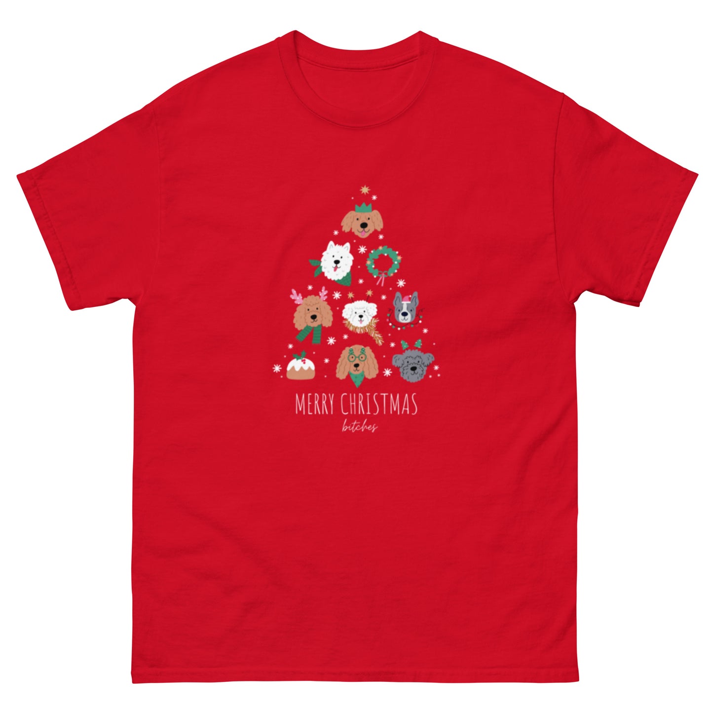 Merry Christmas bitches unisex t-shirt