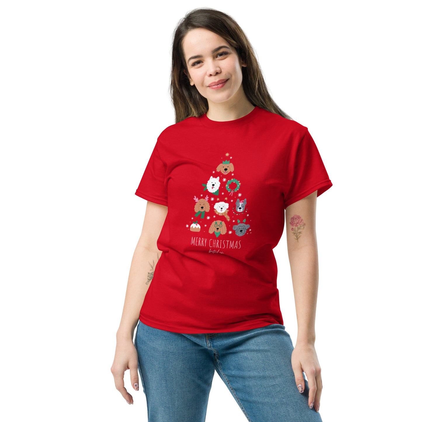 Merry Christmas bitches unisex t-shirt