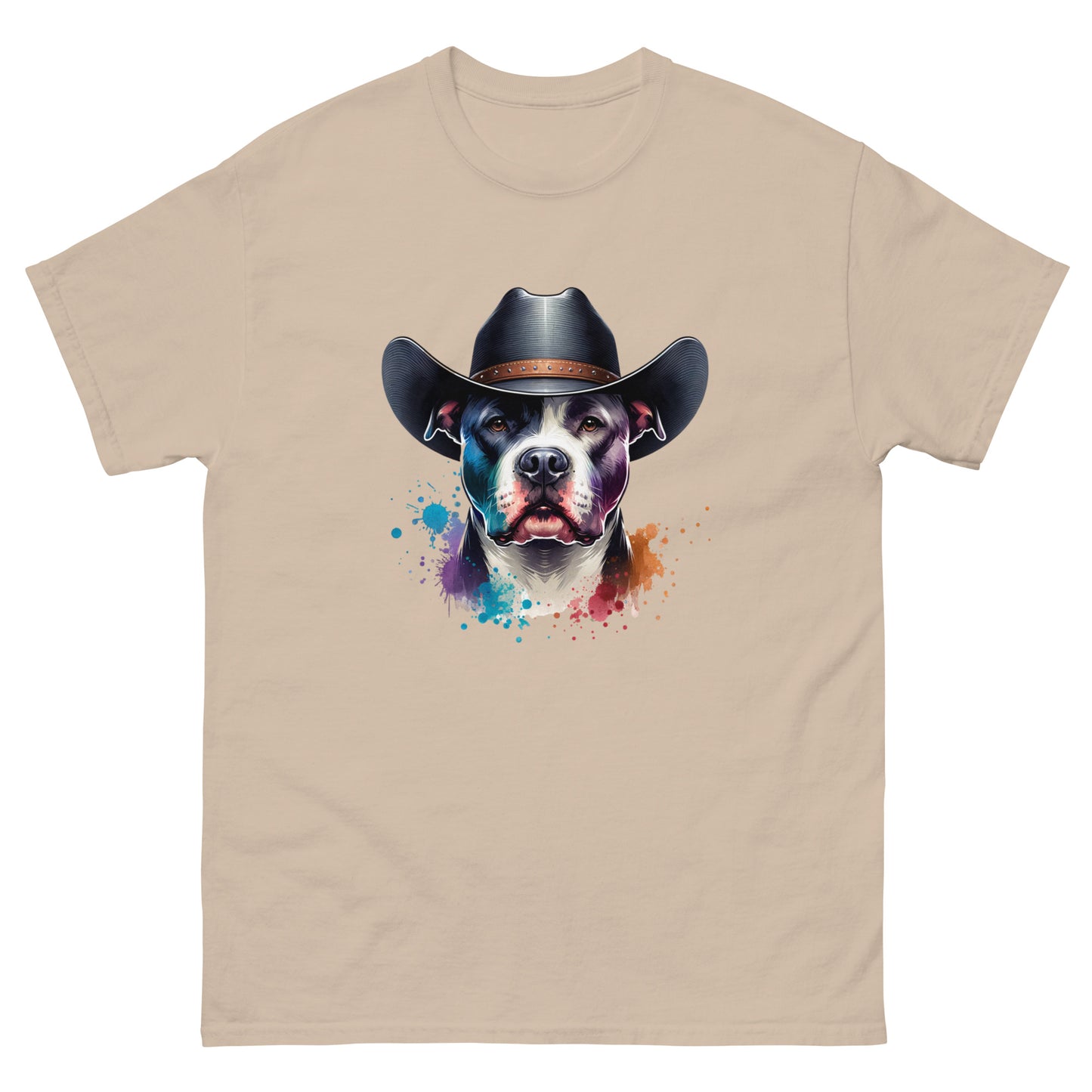 Country Western short-sleeved t-shirt - Pitbull