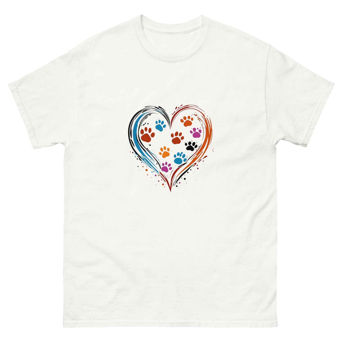 Pawprints on My Heart Unisex classic tee