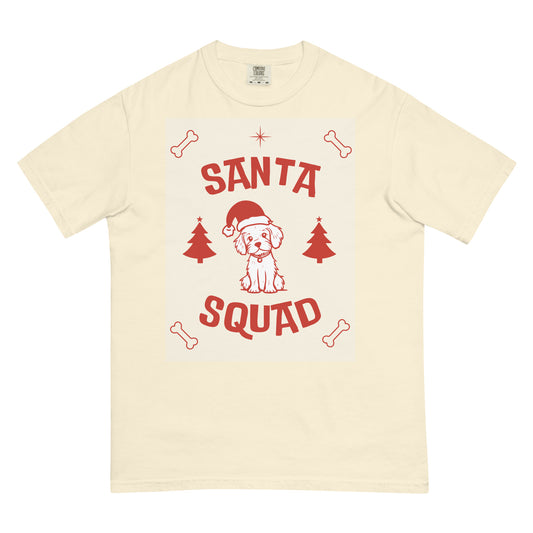 Santa Squad Retro Holiday Puppy t-shirt