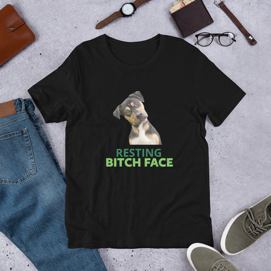 Resting Bitch Face Unisex t-shirt