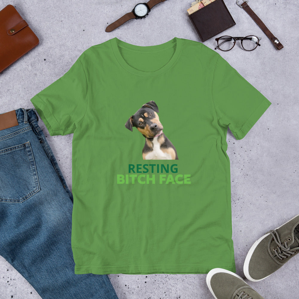 Resting Bitch Face Unisex t-shirt