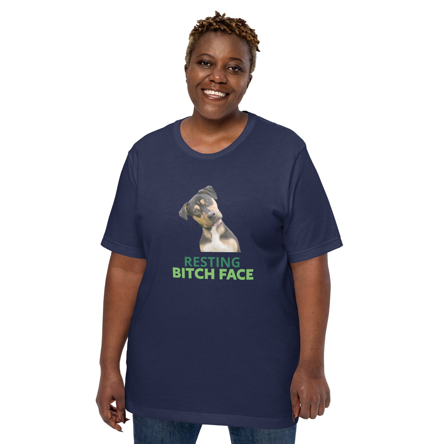 Resting Bitch Face Unisex t-shirt