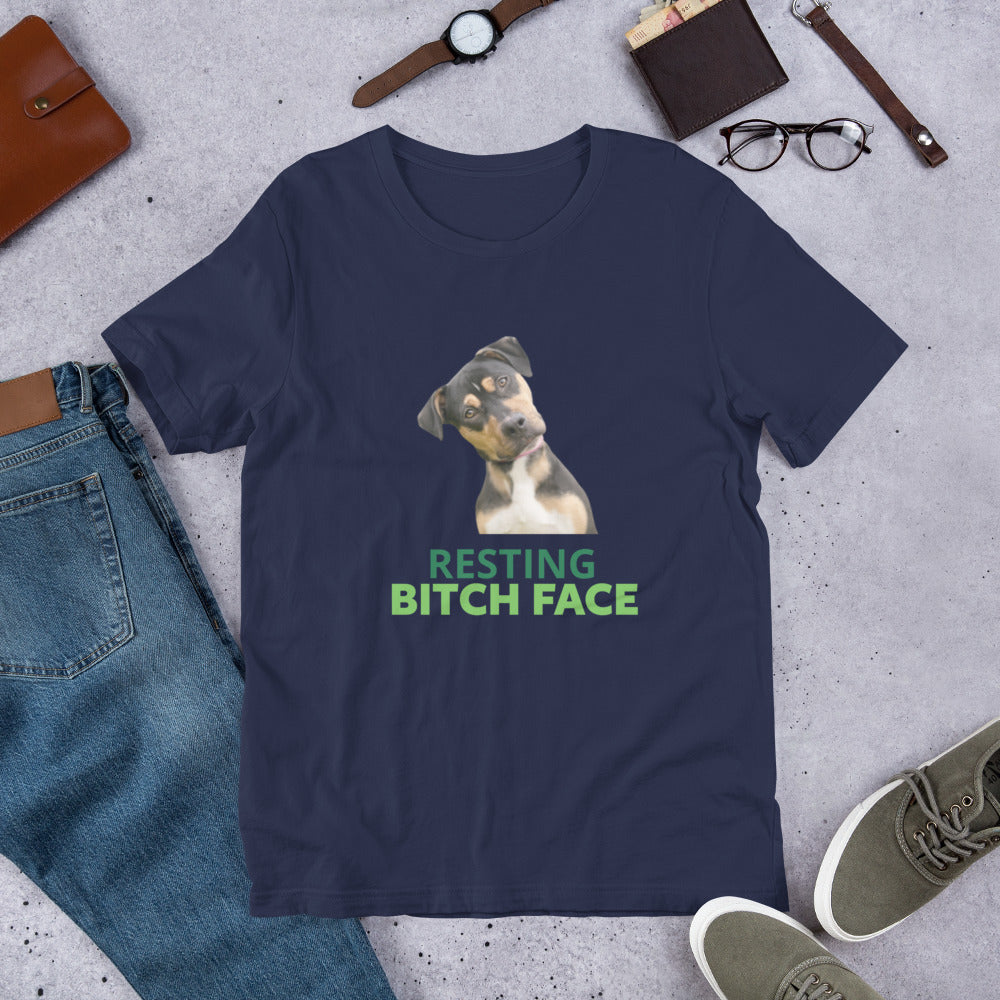 Resting Bitch Face Unisex t-shirt