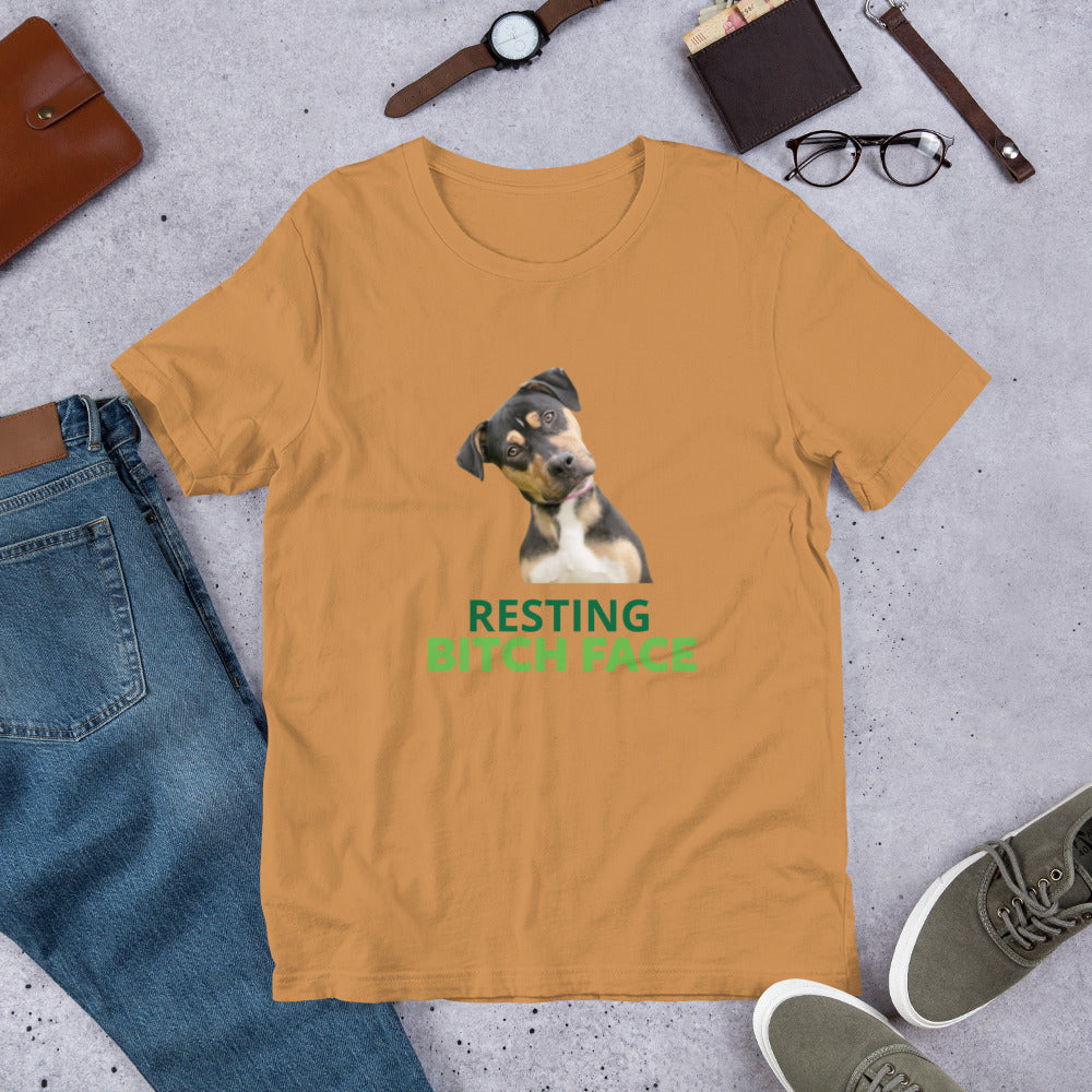 Resting Bitch Face Unisex t-shirt